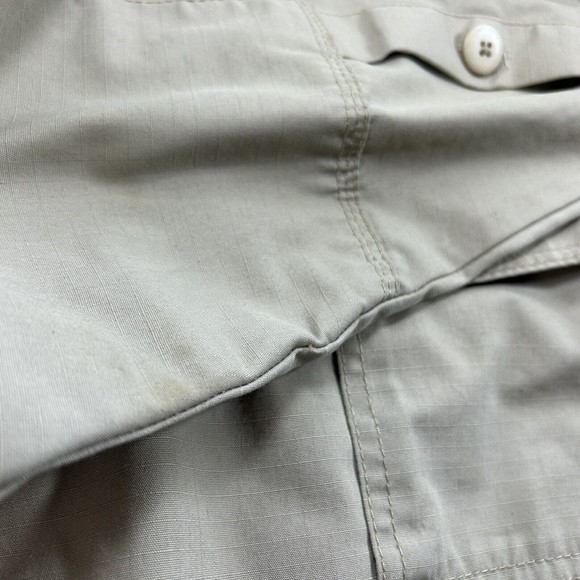 5.11 Tactical Series XL Button Up Work Long Sleeve Beige‎ Shirt - Picture 5 of 6